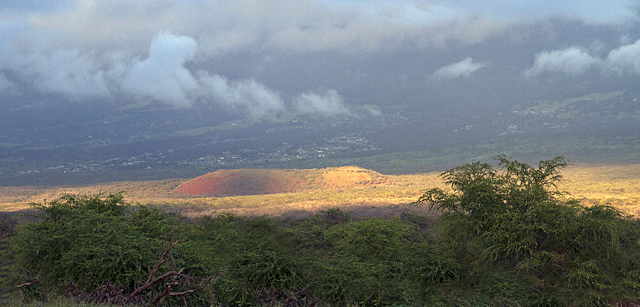 Pu‘u o kali at sunset