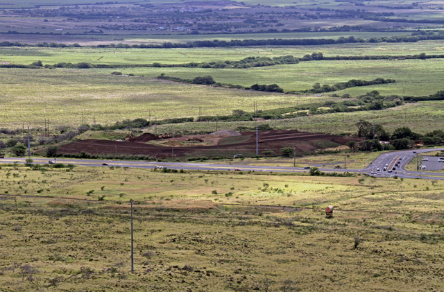 Pu‘u hele construction dump being covered and closed